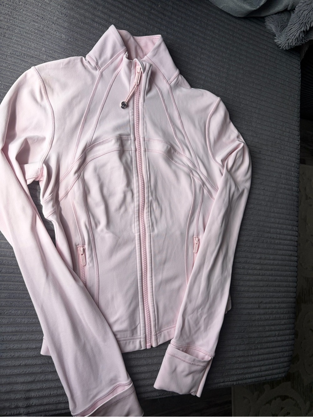 lululemon athletica Pale Pink Full-Zip Define Jacket